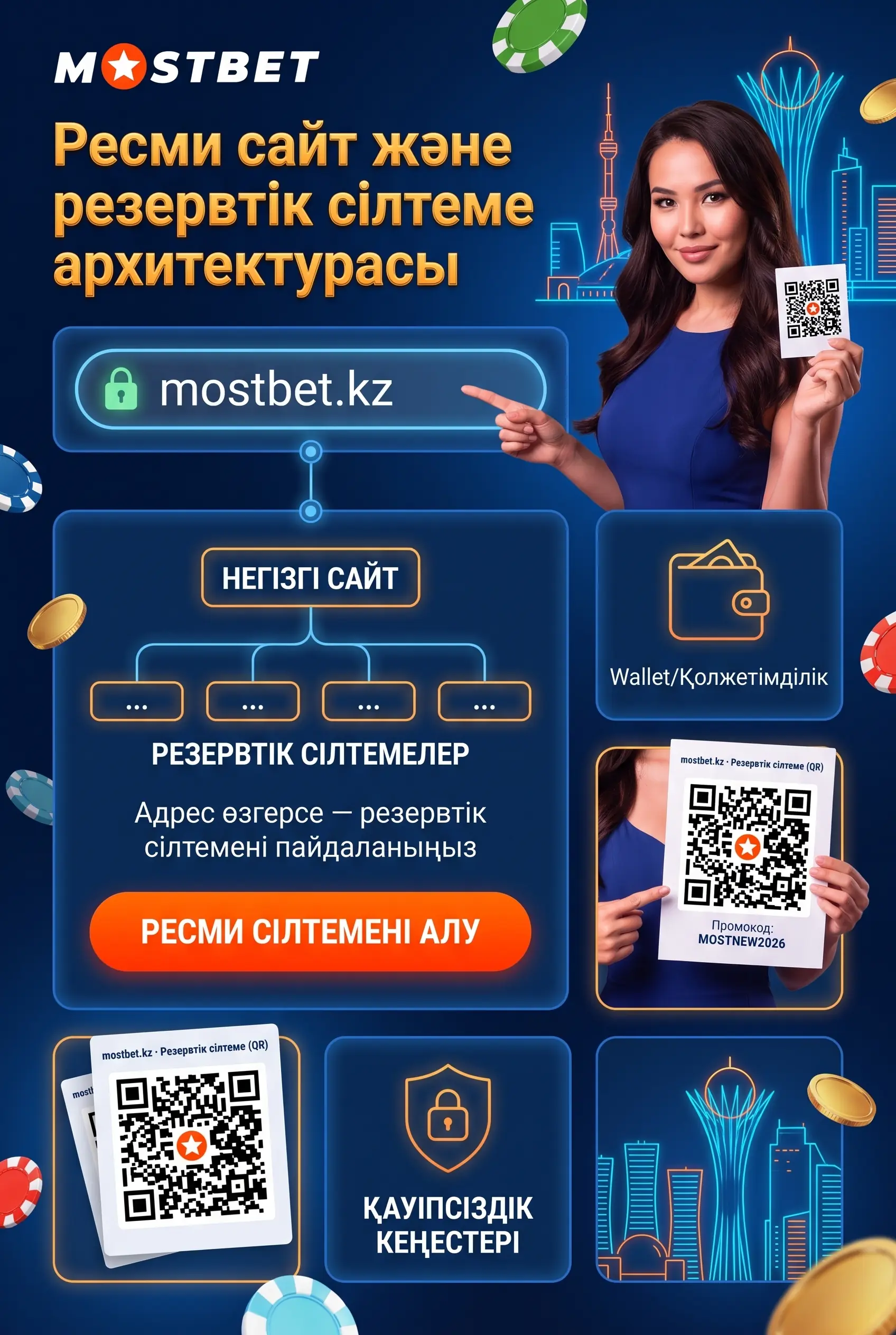 Мостбет Казахстан ресми сайтқа кіру шолуы